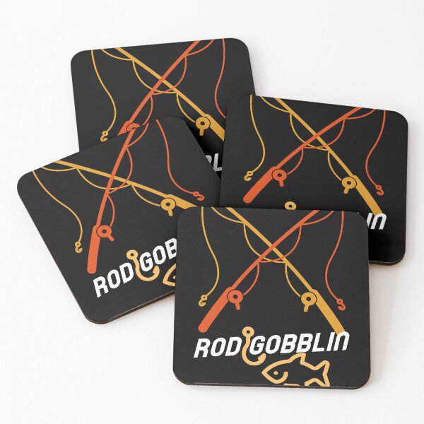 Item preview, Rod Gobblin Fishing Addict designed and sold by SquatchPrintsCo.