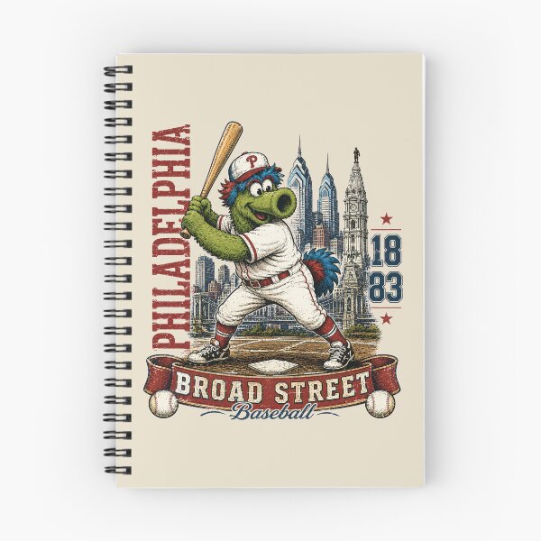 Item preview, Philadelphia Broad Street Baseball Vintage Mascot, Retro Philly Baseball Fan Gift designed and sold by GhostDawgs.