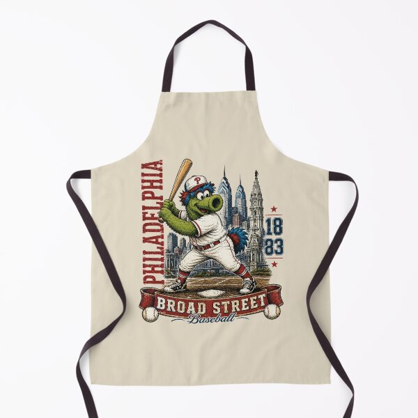 Item preview, Philadelphia Broad Street Baseball Vintage Mascot, Retro Philly Baseball Fan Gift designed and sold by GhostDawgs.
