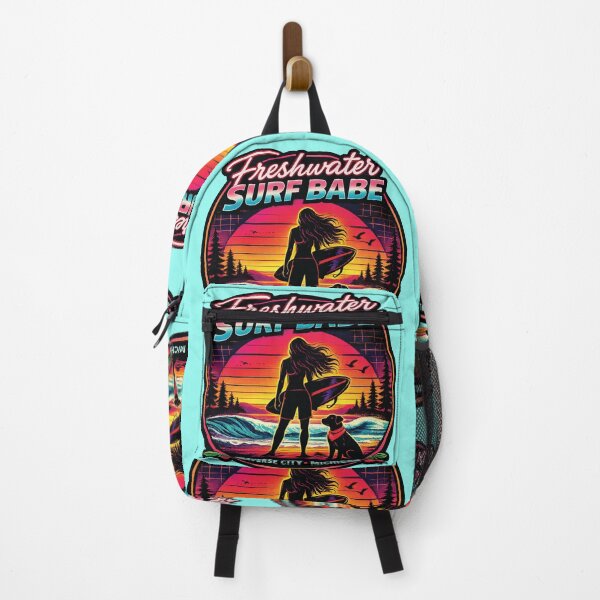 Item preview, Freshwater Surf Babe | Traverse City Surfing designed and sold by FreshWaterWares.