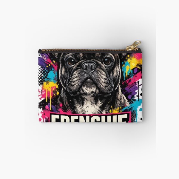 Item preview, Frenchie Lover Graffiti French Bulldog Portrait designed and sold by Tobull.