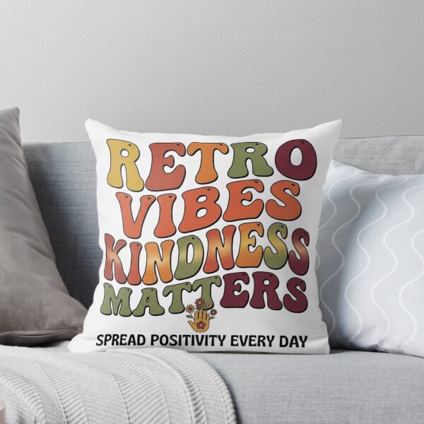 Item preview, Retro Kindness and Positivity Typography Design designed and sold by sb123535.