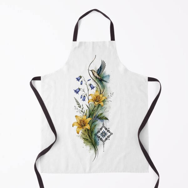 Item preview, Lily & Bellflower Botanical Bird designed and sold by PetalGarden.