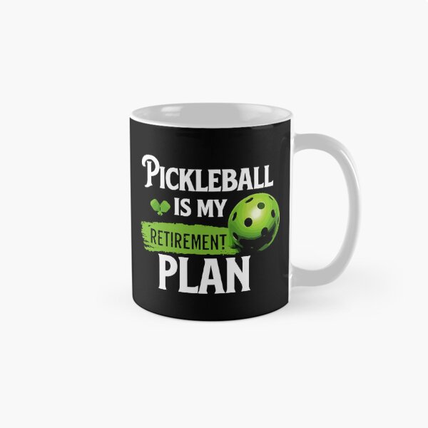 Item preview, Pickleball Is My Retirement Plan - Funny Pickleball Player Art designed and sold by BendyBeasts.