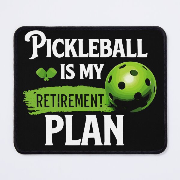Item preview, Pickleball Is My Retirement Plan - Funny Pickleball Player Art designed and sold by BendyBeasts.
