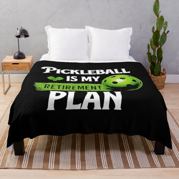 Item preview, Pickleball Is My Retirement Plan - Funny Pickleball Player Art designed and sold by BendyBeasts.