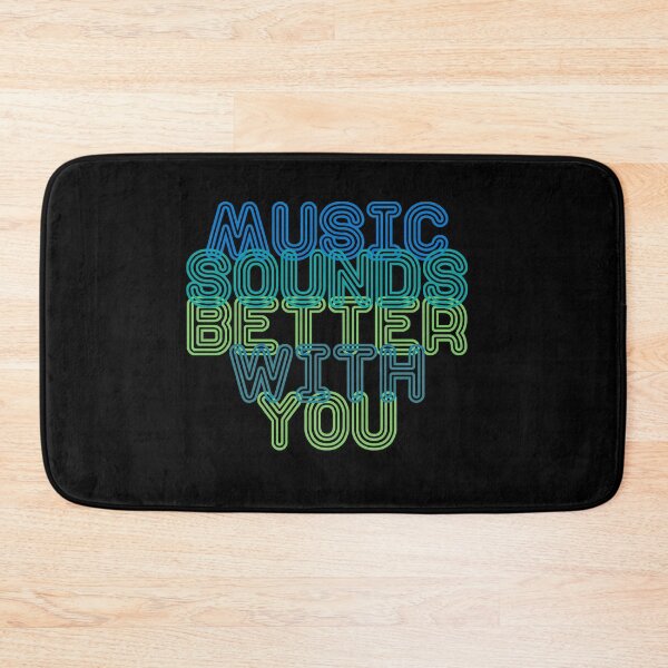 Item preview, Pop music gift | Music Sounds Better With You | djs gift designed and sold by paulo silveira.