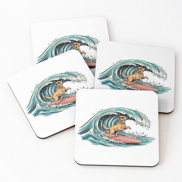 Item preview, Surfing Dog For Dog Lovers designed and sold by Petsthetic.