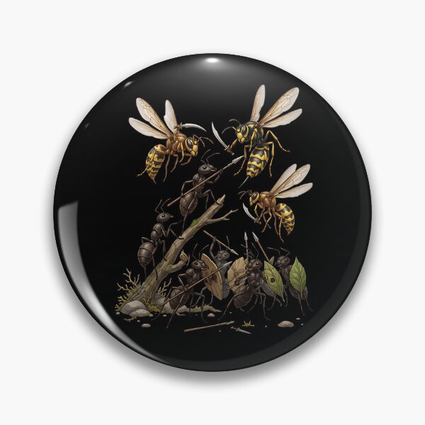 Item preview, Ants vs. Wasps designed and sold by ReneMM.
