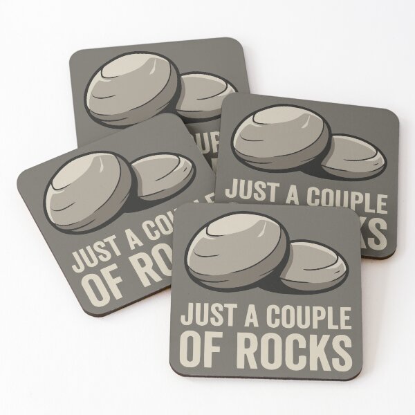 Item preview, Just A Couple Of Rocks Funny Literal Geology Quote designed and sold by Amir Faysal.