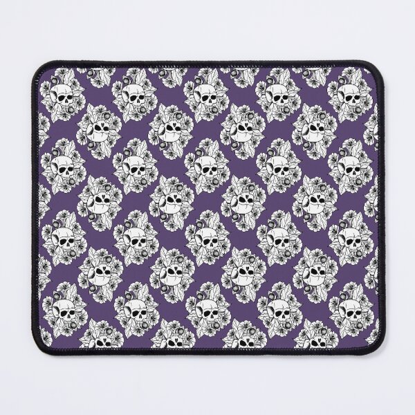 Item preview, Datura Skull Purple Tile designed and sold by Moonlit Datura.