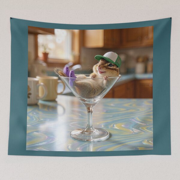 Item preview, Chipmunk Is in a Happy Mood designed and sold by Tridentulus.