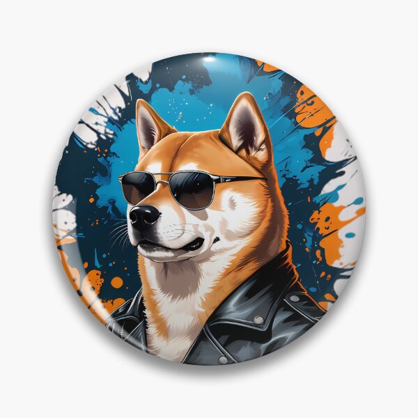 Item preview, Edgy Streetwear Leather Jacket Dog Graphic designed and sold by Structure-Blue.