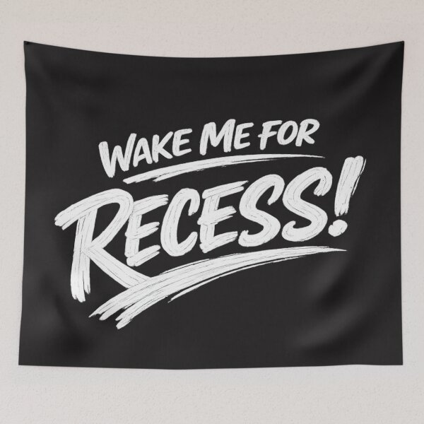 Item preview, Wake me for Recess! Back to School design. designed and sold by shorethings.