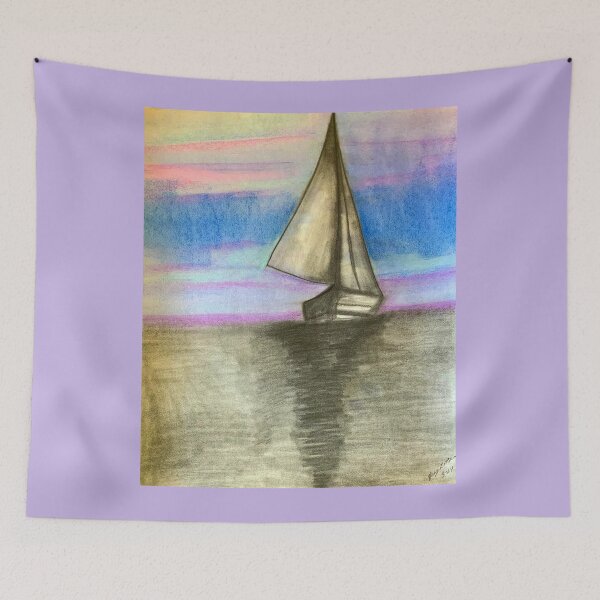Item preview, Pastel sunset designed and sold by Haxson37art.