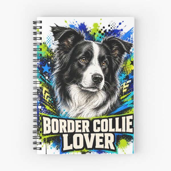 Item preview, Border Collie Lover Graffiti Dog Portrait designed and sold by Tobull.