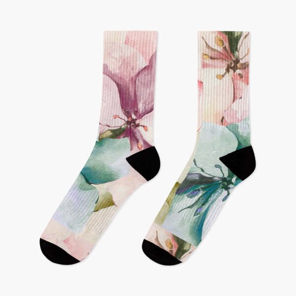 Item preview, watercolour flowers designed and sold by Prettythings30.