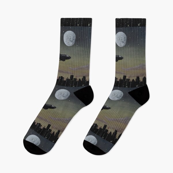 Item preview,      Moonlit Flight Over the City designed and sold by DiaSinama.