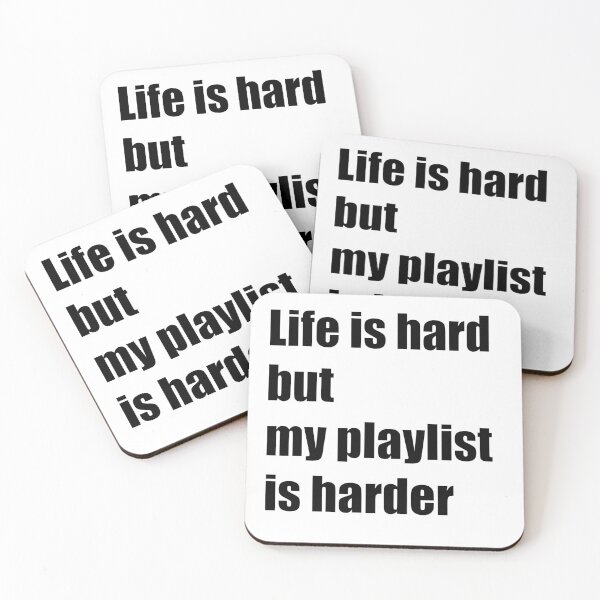 Item preview, But my playlist is worse. designed and sold by Only Words.