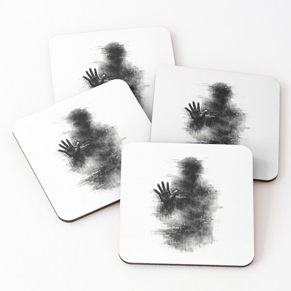 Item preview, Beyond the Static | Abstract Glitchcore Silhouette | Cyber Fog Graphic designed and sold by designbyuzi.
