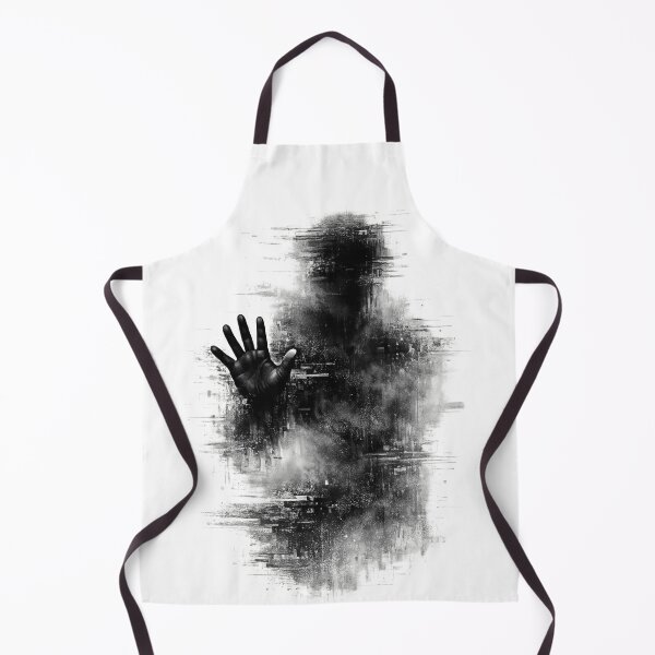 Item preview, Beyond the Static | Abstract Glitchcore Silhouette | Cyber Fog Graphic designed and sold by designbyuzi.
