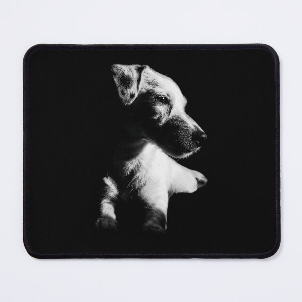 Item preview, Elegant Black And White Jack Russell Terrier Art Fine Portrait T-Shirt & Gift designed and sold by BassLineDesign.