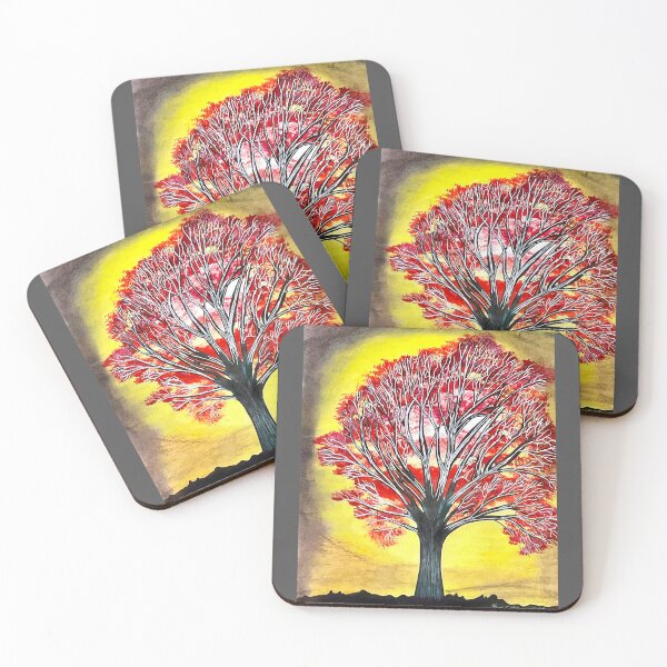 Item preview, Red Tree of life designed and sold by Haxson37art.