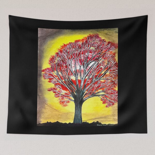 Item preview, Red Tree of life designed and sold by Haxson37art.