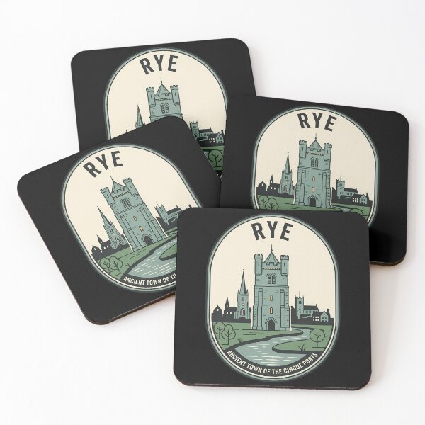 Item preview, Ancient Town of Rye Vintage Travel Emblem designed and sold by k3rstman1.
