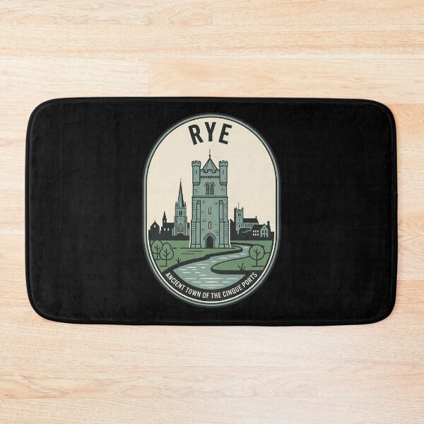 Item preview, Ancient Town of Rye Vintage Travel Emblem designed and sold by k3rstman1.