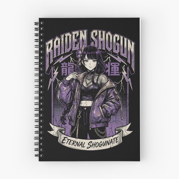 Item preview, Raiden Shogun Genshin Impact Gothic Gaming Graphic Tee designed and sold by Senpaiwaves.