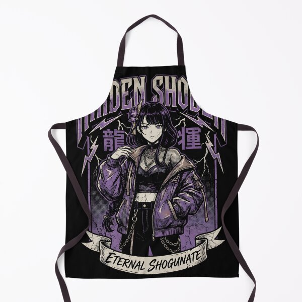Item preview, Raiden Shogun Genshin Impact Gothic Gaming Graphic Tee designed and sold by Senpaiwaves.