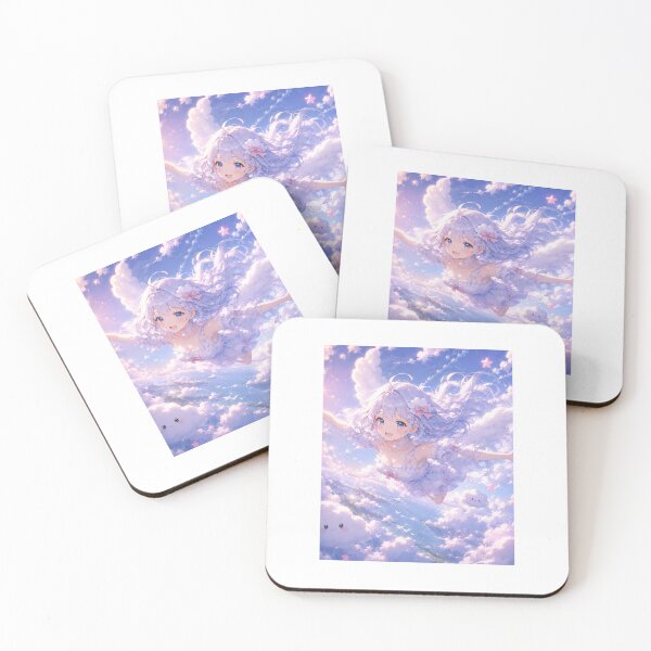 Item preview, Anime Girl In the clouds designed and sold by DreamCloud27.