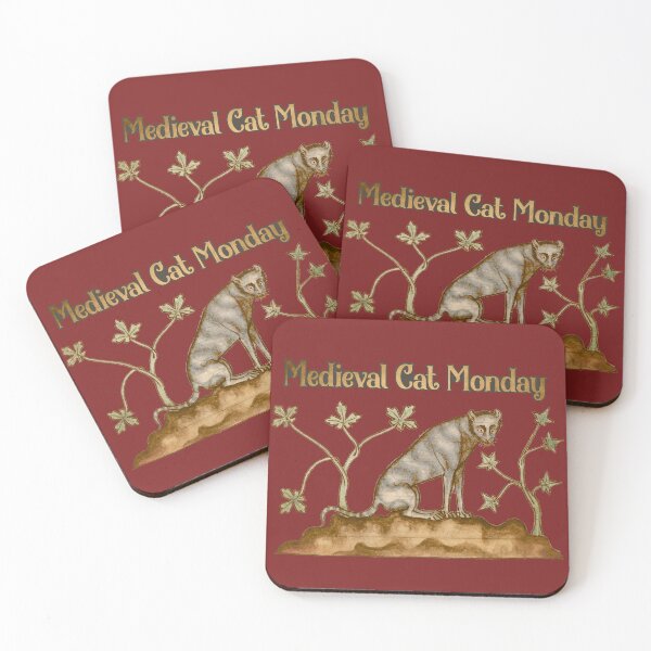 Item preview, Medieval Cat Monday designed and sold by ThingsByJAB.
