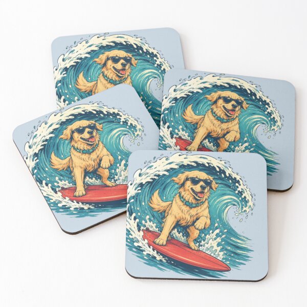 Item preview, Surfing Dog For Dog Lovers designed and sold by Petsthetic.