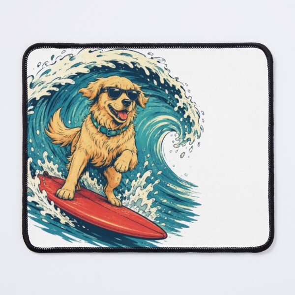 Item preview, Surfing Dog For Dog Lovers designed and sold by Petsthetic.