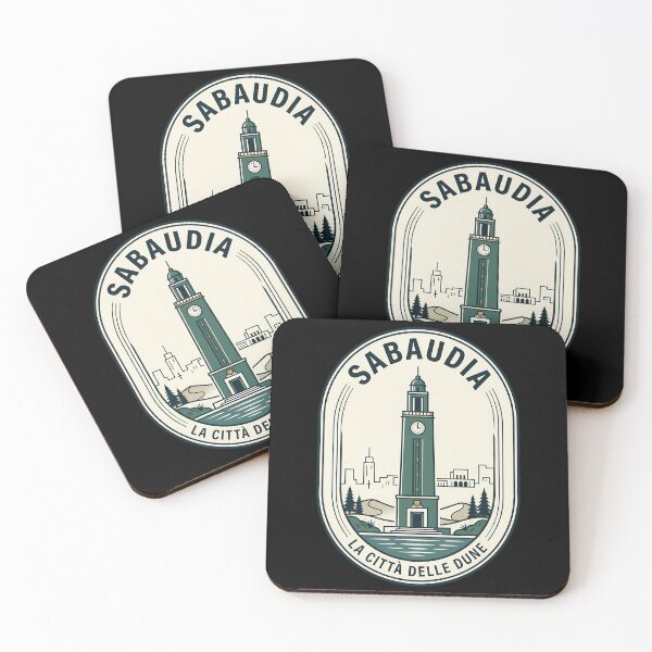 Item preview, Sabaudia La Citta Delle Dune Vintage Travel Emblem designed and sold by k3rstman1.