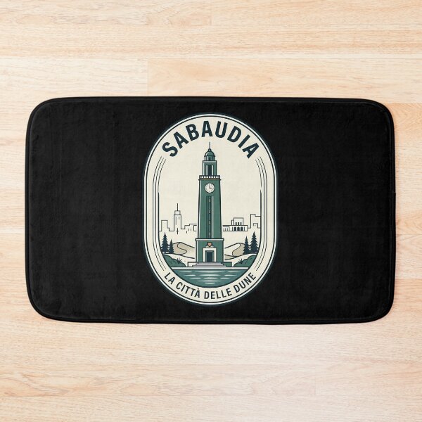 Item preview, Sabaudia La Citta Delle Dune Vintage Travel Emblem designed and sold by k3rstman1.