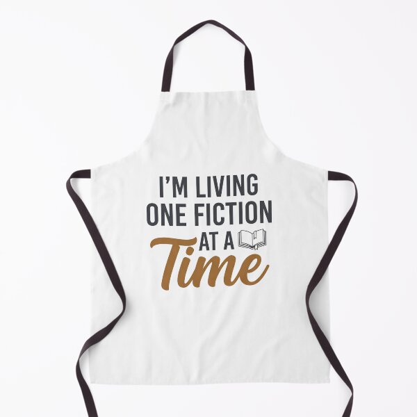 Item preview, Living One Fiction At A Time Funny Book Lover Quote designed and sold by CH-4TEE.