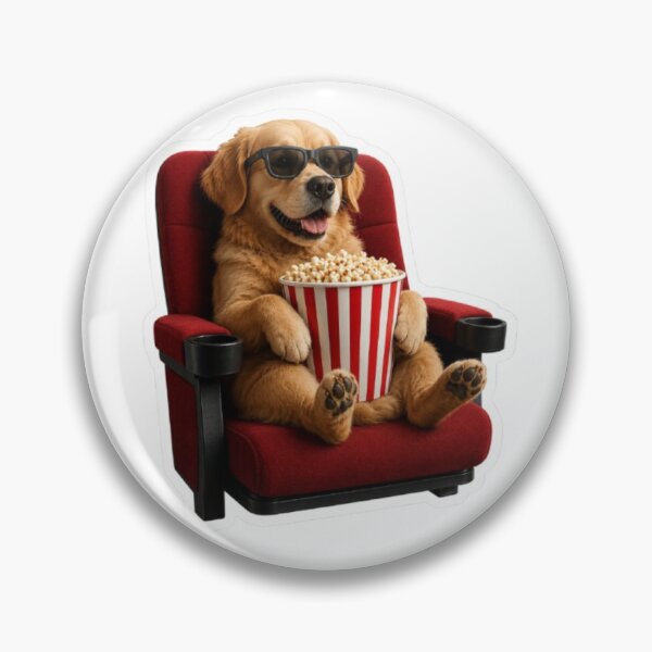 Item preview, Happy Dog Movie Night designed and sold by Snurly.