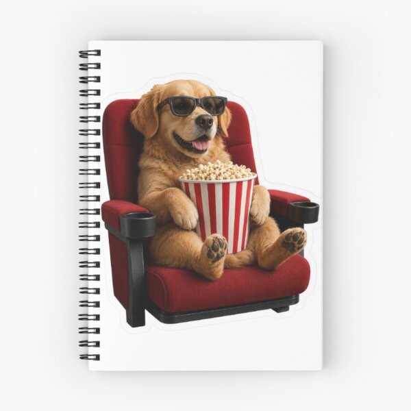 Item preview, Happy Dog Movie Night designed and sold by Snurly.