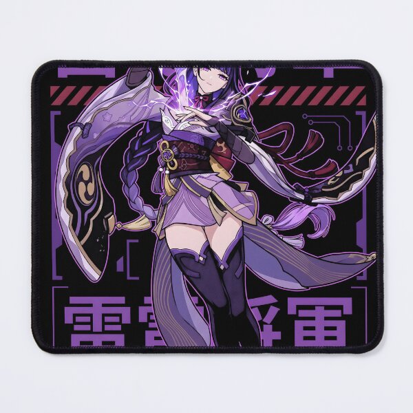 Item preview, Raiden Shogun Genshin Impact Vector Gaming Graphic Tee designed and sold by Senpaiwaves.