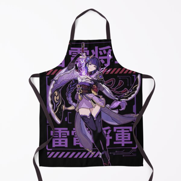 Item preview, Raiden Shogun Genshin Impact Vector Gaming Graphic Tee designed and sold by Senpaiwaves.
