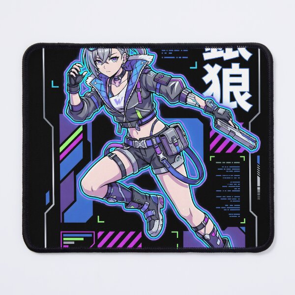 Item preview, Silver Wolf Honkai Star Rail Vector Gaming Graphic Tee designed and sold by Senpaiwaves.