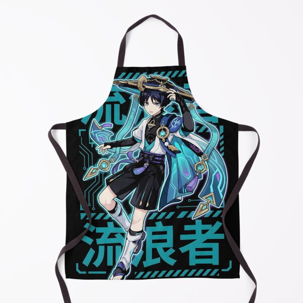 Item preview, Wanderer Genshin Impact Vector Gaming Graphic Tee designed and sold by Senpaiwaves.