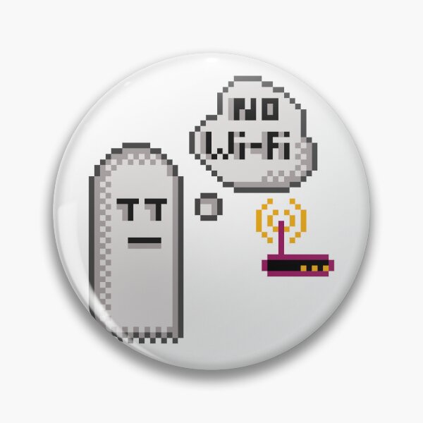 Item preview, Angry Ghost No Internet Connection Retro designed and sold by RetroRlx.