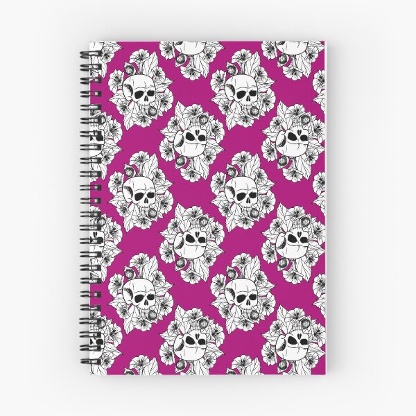 Item preview, Datura Skull PinkTile designed and sold by Moonlit Datura.