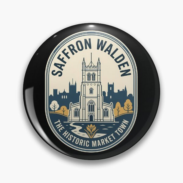 Item preview, Saffron Walden Historic Town Vintage Travel Emblem designed and sold by k3rstman1.
