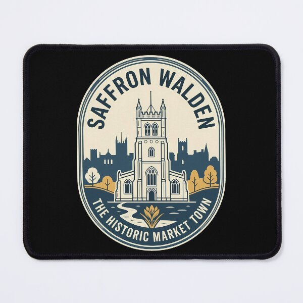 Item preview, Saffron Walden Historic Town Vintage Travel Emblem designed and sold by k3rstman1.