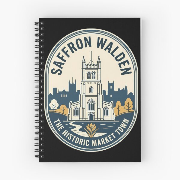 Item preview, Saffron Walden Historic Town Vintage Travel Emblem designed and sold by k3rstman1.